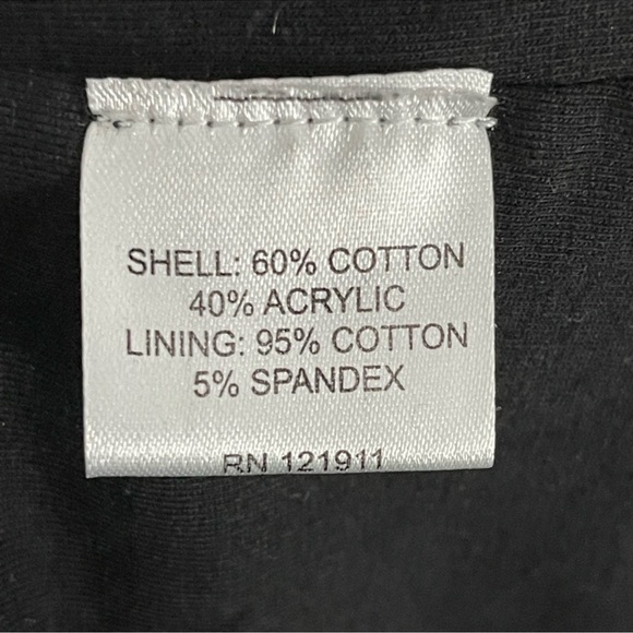 Lna Clothing Black boho Crochet Knit Beach Summer Coverup Dress Size Large - Picture 7 of 7